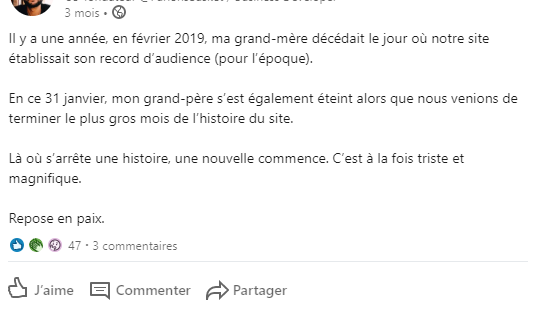 DisruptiveHoLin's tweet photo. Plus que 2 grands-parents et le site fait son entrée en bourse https://t.co/3WQE7dIXMp