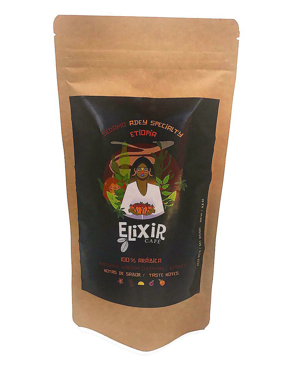 cafe_elixir's tweet photo. 🖤Elixir Sidamo Adey Especial 🖤
También disponible en grano o molido. #specialtycoffee #elixircoffees #cafevalencia #etiopia #sidamo #cafedeespecialidad #capsulascompostables #cafevalencia https://t.co/wxdsOJq3iq