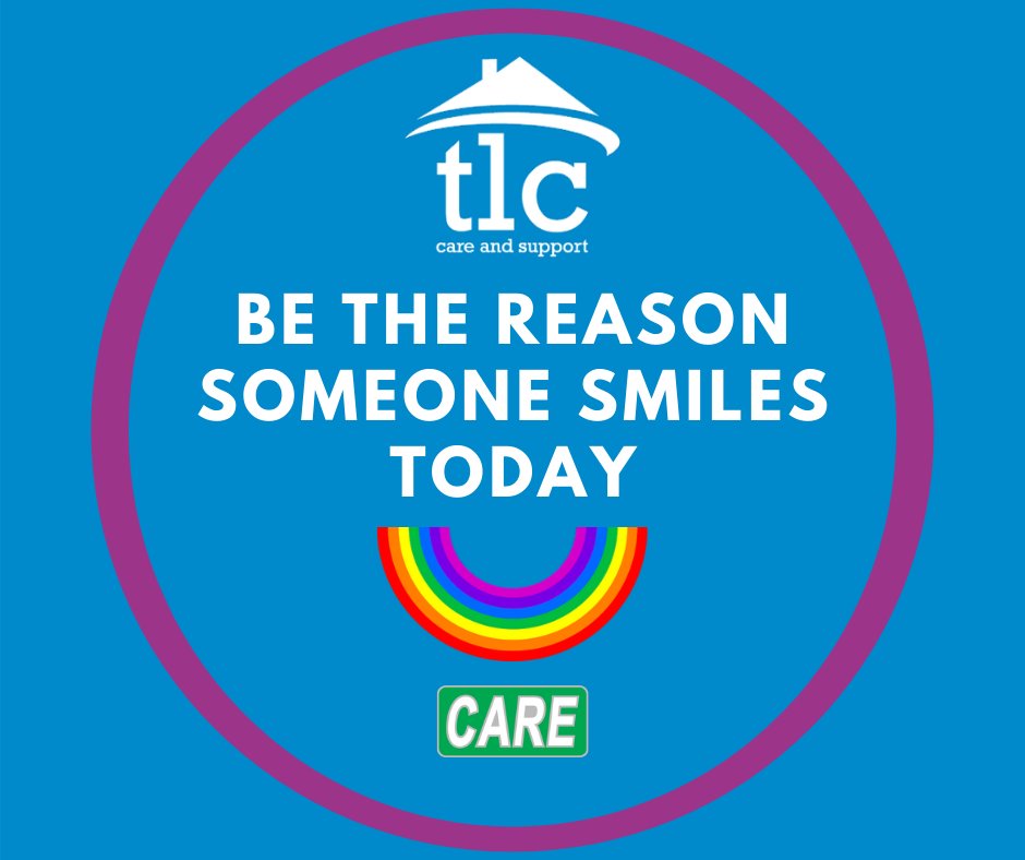 Feel Good Friday.... 

#wereallinthistogether #tlcsupports #socialcare