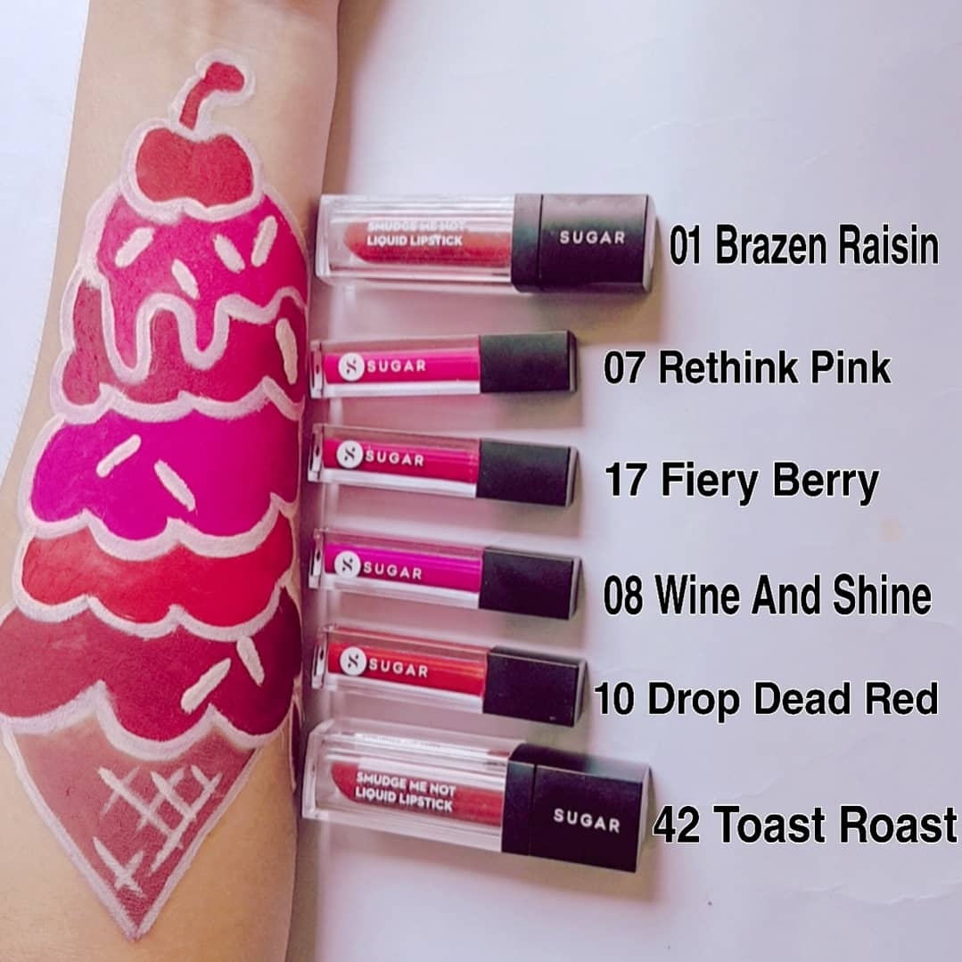 trySUGAR's tweet photo. I scream, you scream, we all scream for? These beautiful shades! π¦
In frame: Prarthana
.
#HandSwatch #LipstickSwatch #Lipstick #StayHome #StaySafe https://t.co/AoEYWSy02t