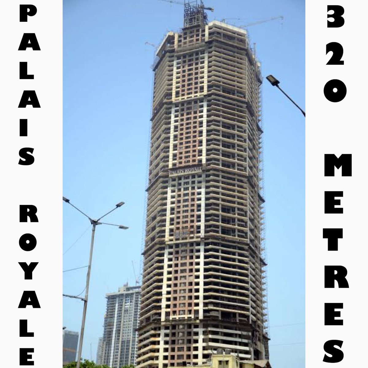 reviewmyspace's tweet photo. Tallest Under-Construction building in India
.
.
.
.
Palais Royale, Lower Parel, Mumbai
.
.
.
.
#teamamanchawla #tallestbuilding #skyscrappermumbai #mumbaimerijaan #residentialtower #luxuryatitsbest #dreambigger #realestateindia #tallesttilldate #just56floors #mumbaiindia https://t.co/YK2VmO4FsH