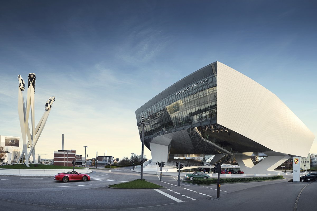 The Porsche Museum opens for free and offers virtual Instagram tours for International Museum Day this Sunday: bit.ly/2Wz4SR7