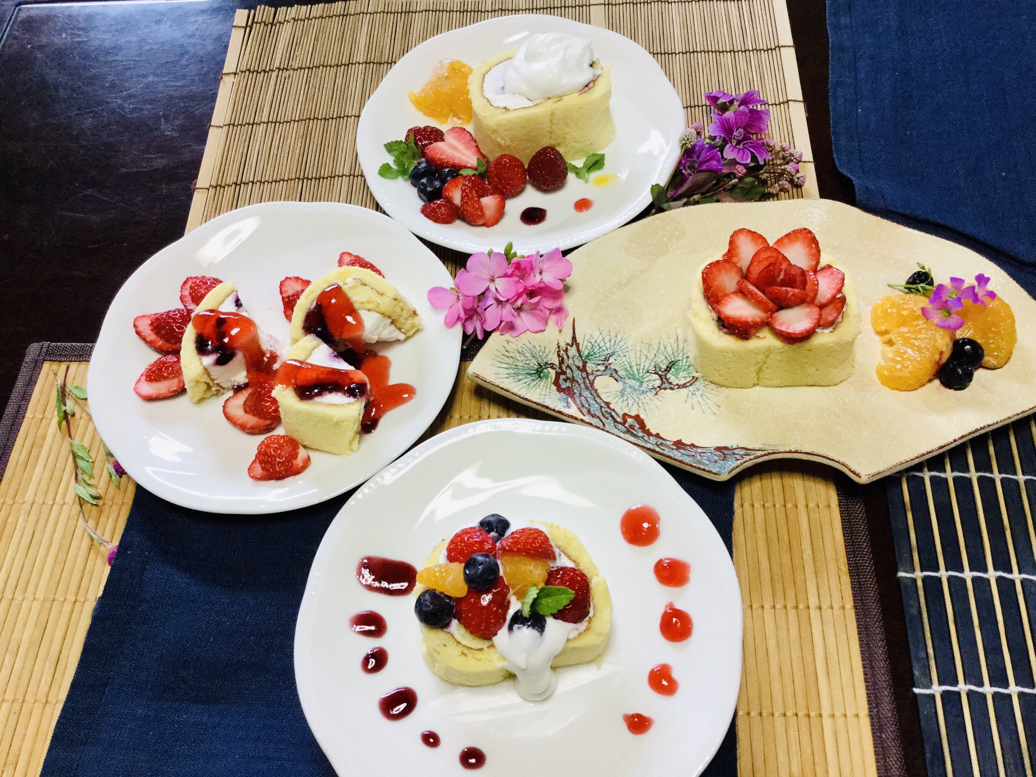 ケーキの盛り付け Twitter Search Twitter