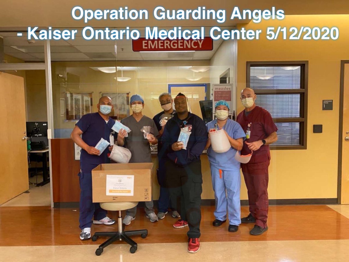 FoundationToc's tweet photo. Operation Guarding Angels-Kaiser Ontario 5/12/2020
Thank you for the generous donation from CloudMinds Technology Inc. @CloudMinds_Tech
#TOCFoundation
#GuardingTheAngels
#GetMePPE
#PPEShortages
#Covid19
#StrongerTogether
#inthistogether
#Kaiser #Ontario https://t.co/sQBmbpjCnv