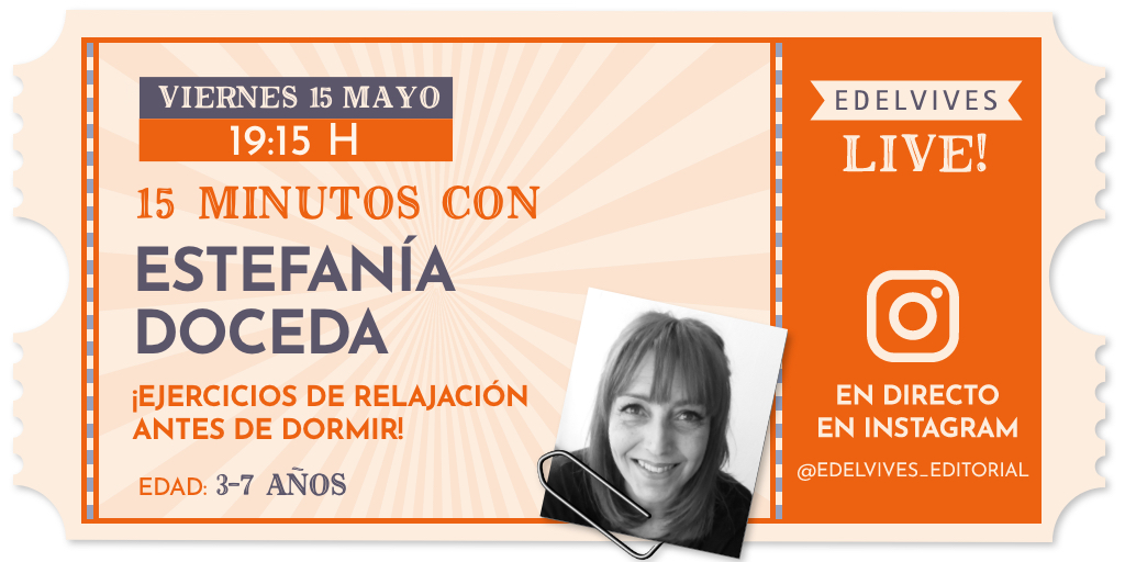 Edelvives's tweet photo. Hoy, a las 19:15, nos relajamos en #EdelvivesLIVE con Estefanía Doceda.  ¡Vamos a dormir como lirones! Os esperamos en nuestro Instagram ➡️ https://t.co/mina2LzJE4 ¡OJO a cambio de horario!

#QuédateEnCasa con Edelvives #EdelvivesTeAcompaña https://t.co/tAUmhC5INZ