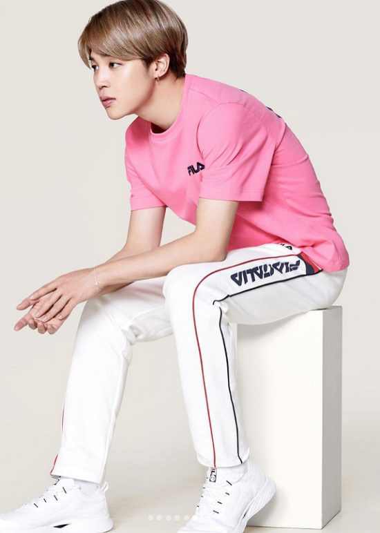 jimin fila photoshoot
