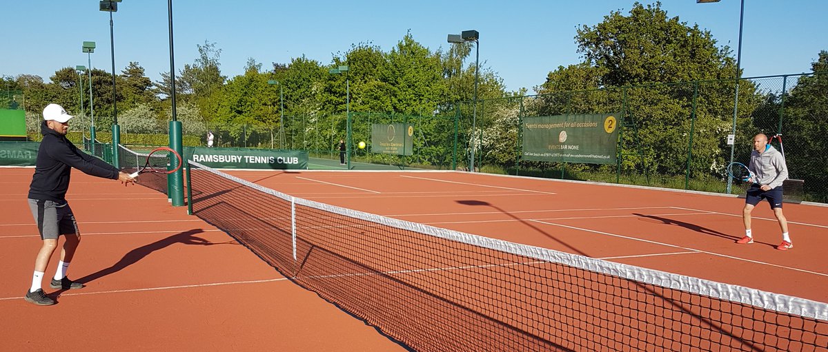 RogerHenry19's tweet photo. Back to Tennis on the New Clay Courts at Ramsbury https://t.co/9JOu99xxtd