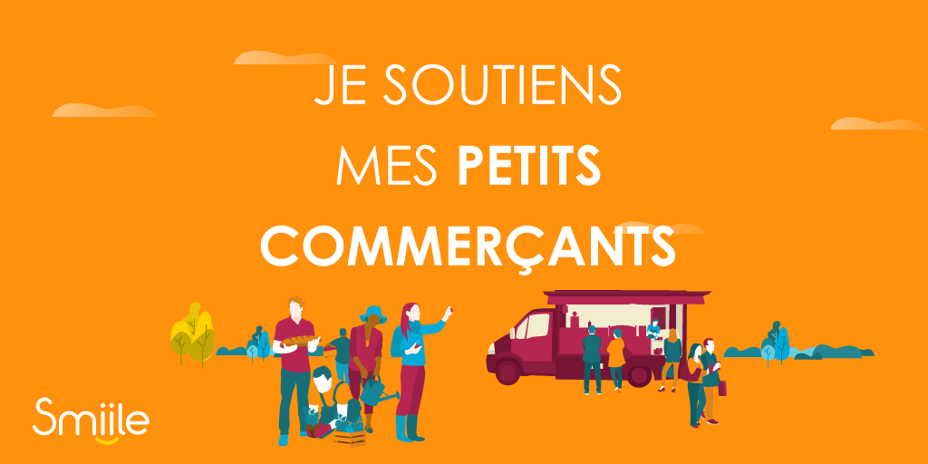 smiilefr's tweet photo. Ces deux mois de #confinement ont été éprouvants pour beaucoup de #commerces de proximité, #restaurants et #artisans.

→ Partagez ce message de #soutien pour tous nos petits #commerçants qui ont aujourd'hui encore plus besoin de nous 💪 https://t.co/Fm0XMl4Y4r
