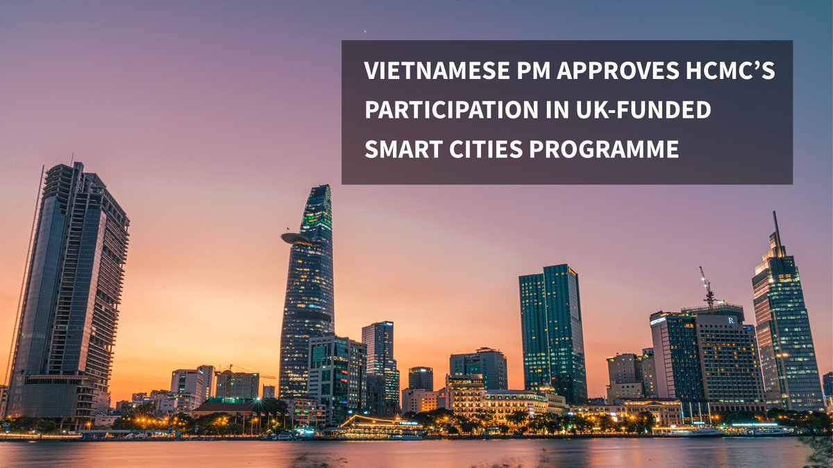 UKinVietnam's tweet photo. Frequent flooding &amp; traffic congestion are among the most urgent issues that HCMC faces. The UK-funded #GlobalFutureCitiesProgramme, as part of the UK’s #ProsperityFund, is helping address these issues head-on to create a smarter &amp; more sustainable future for Vietnam. https://t.co/PDBOS9QAj6