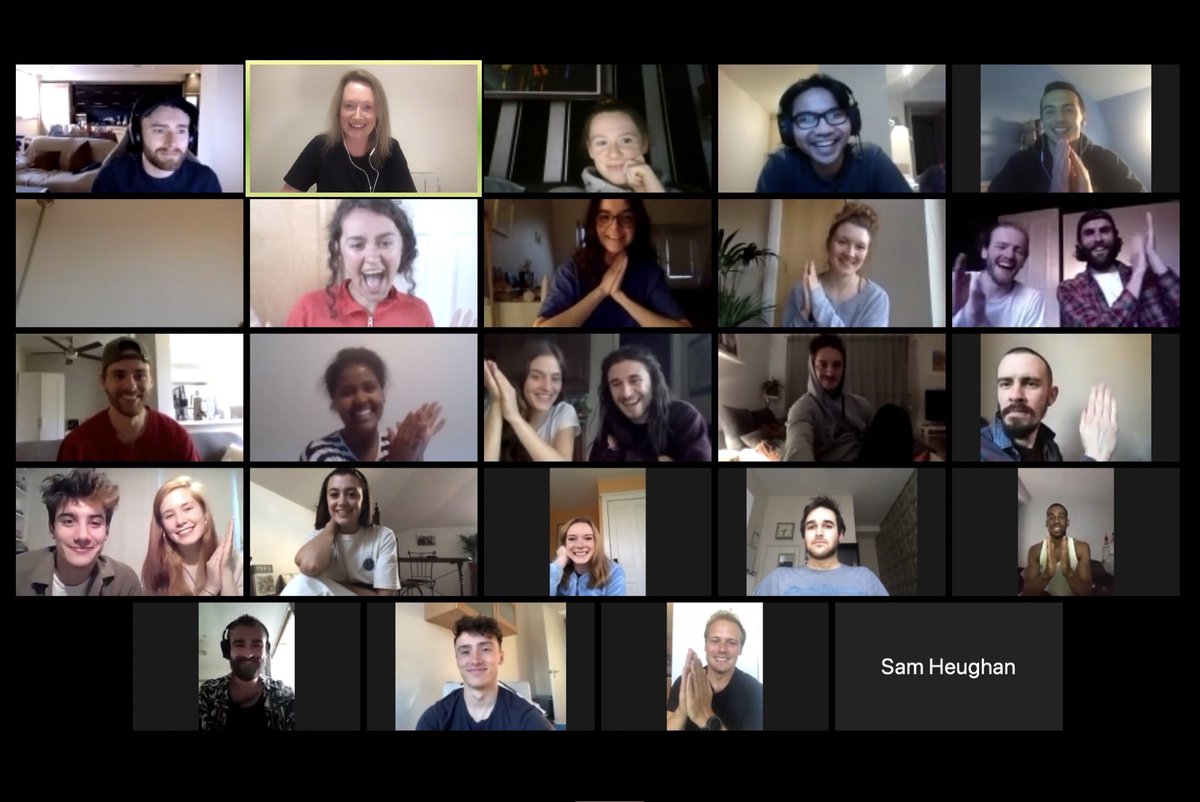 Huge thank you to graduate <a href="/SamHeughan/">Sam Heughan</a> for chatting to our <a href="/BAactorsRCS/">BA Actors RCS</a> last night - what an amazing Q&amp;A, sharing his industry experience and professional practice. We hope to see you again in person soon! 🙌

#LikeNowhereElse #RCSAlumni