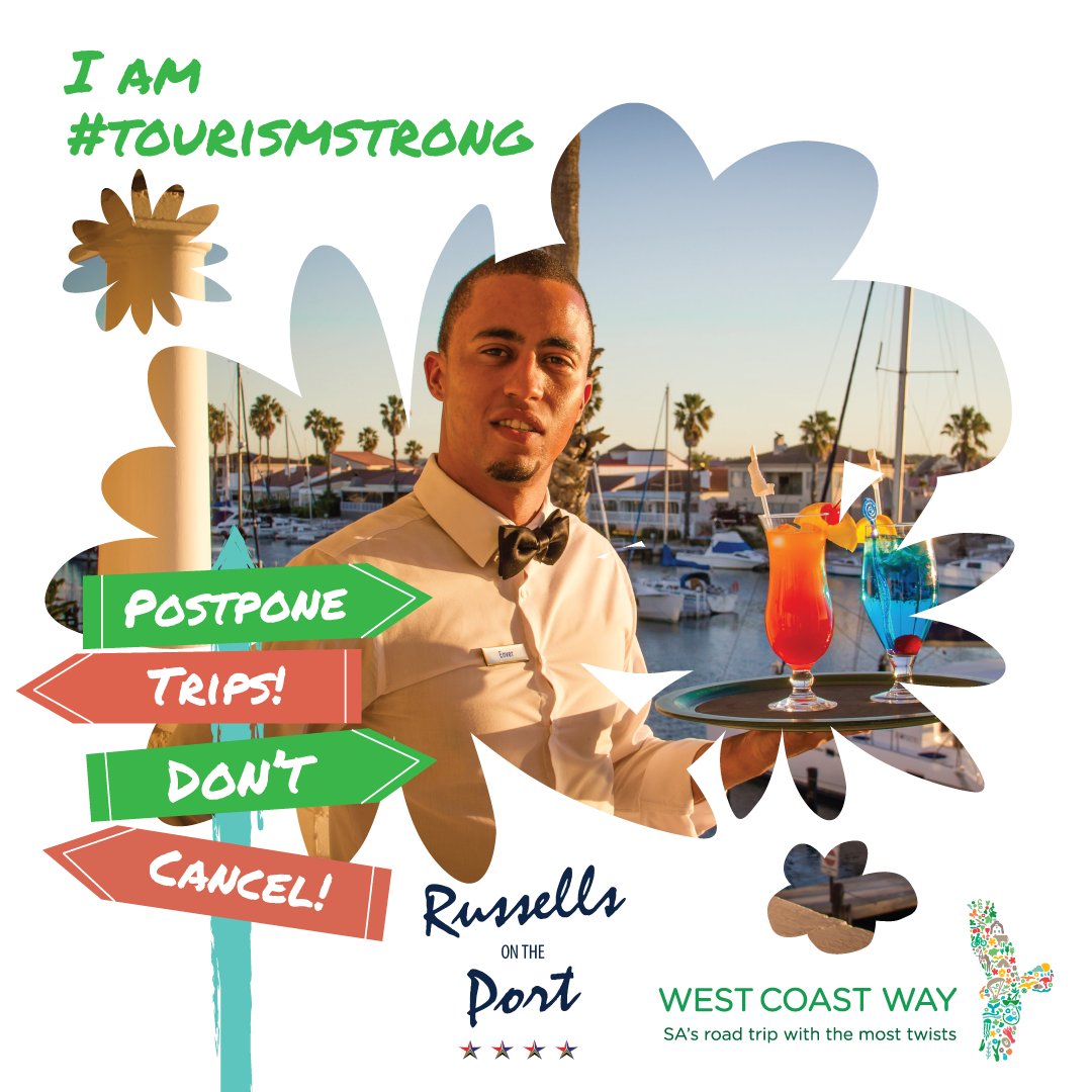 WestCoastWaySA's tweet photo. I am #TourismStrong
@russellsonport is situated in Port Owen, Velddrif and located on the West Coast Way #BergRoute.
Travellers exploring the West Coast can combine athletics, leisure and educational stops to create one-of-a-kind experiences.
#weskusbeskus #StrongerTogether https://t.co/jNoEHtfChi