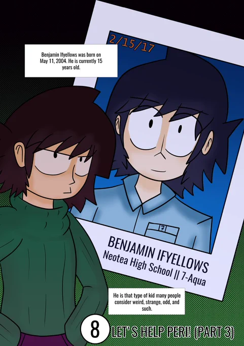 @artwmarc Oh, cool. An art share! My name's Reap, and while I do fanart occasionally, my big project is Boss Rush, an action adventure webcomic following Jack &amp; his friends, and their quest to take down the Blue Eye Organization! Here's a short preview!

https://t.co/XdKuDOYivl 