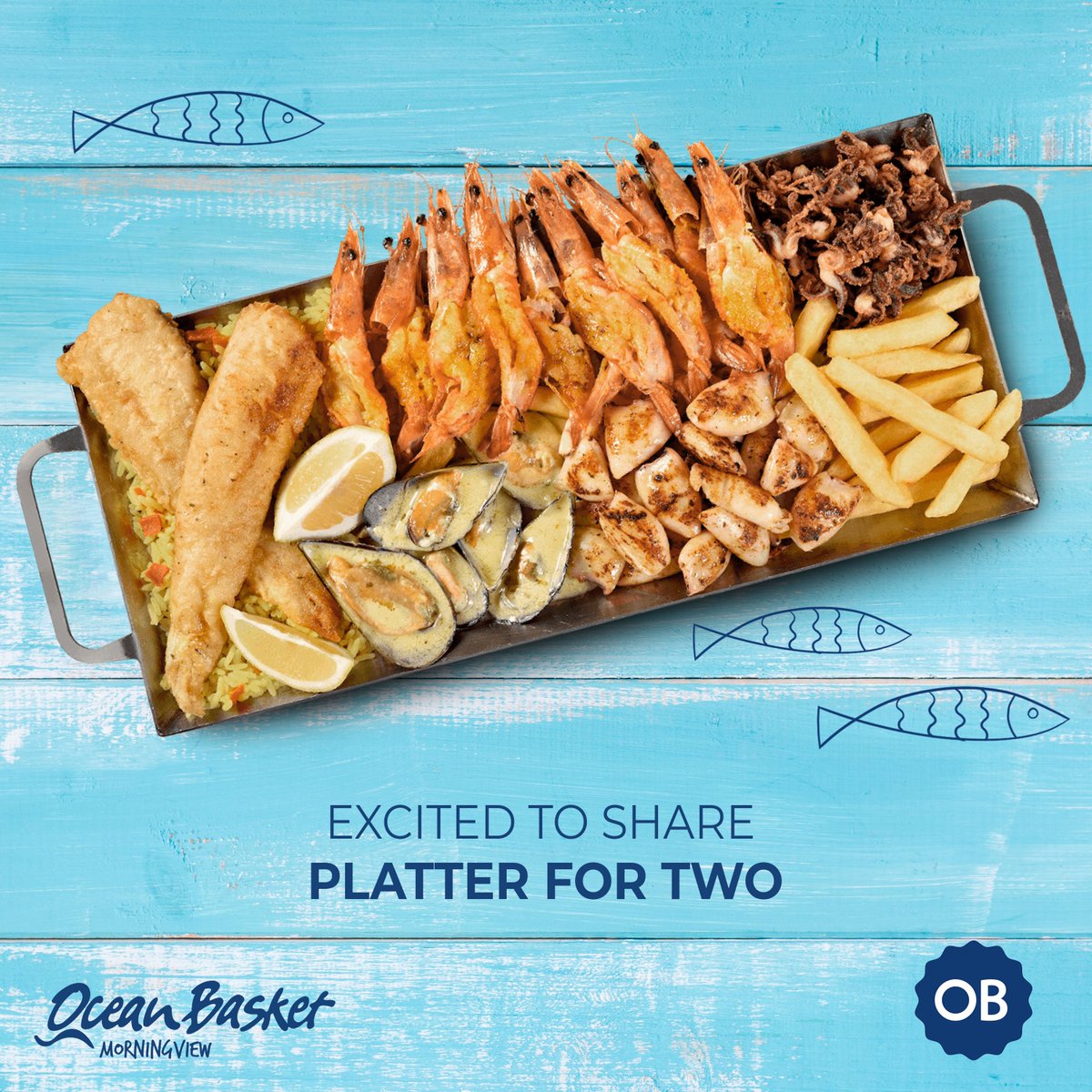 OBMorningview's tweet photo. Where will your first date be after lockdown? 😍
#OBMorningview #SayItWithSeafood #YourSeafoodDestination #Platterfor2 #seafood #BigDeal https://t.co/fT2cEltZPd
