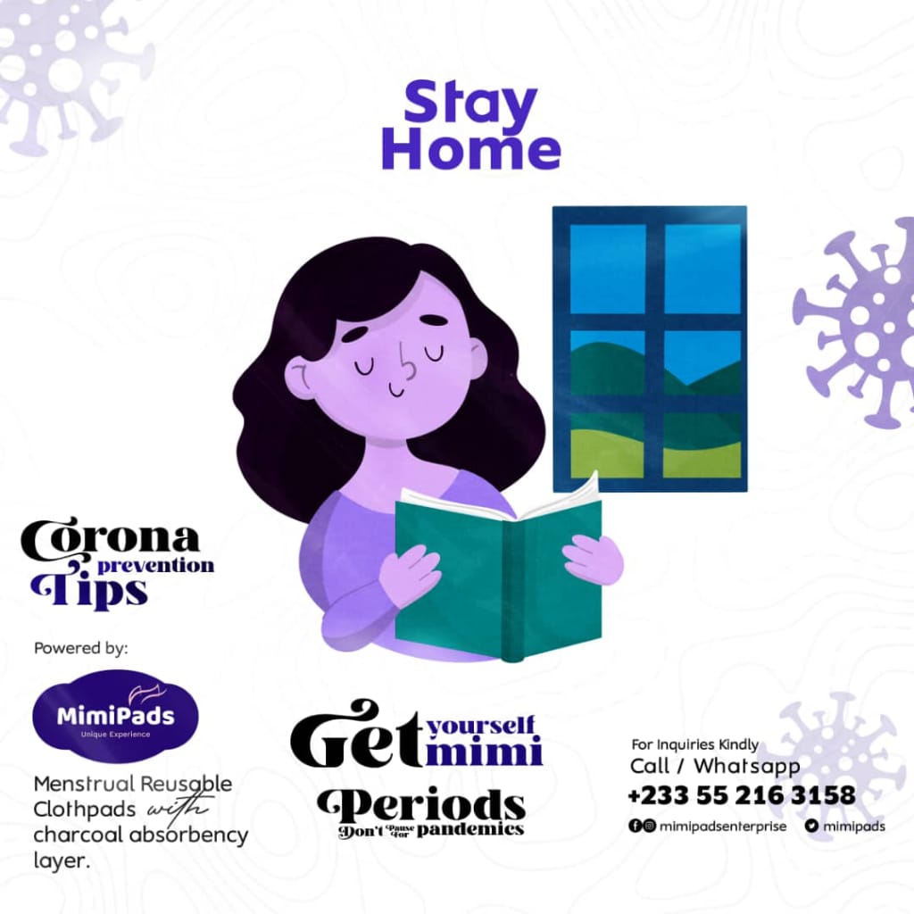 MimiPads's tweet photo. Numbers are high now
Prevention they say is better than cure.
Follow the precautions and avoid getting infected
We need you. Ghana needs you.
#Mimipads 
#menstruationMatters
#Reusable #EcoFriendly
#clothpads #reusablepads #menstruation #freetoplay #rashfree #economical
#COVID19 https://t.co/2HlWRpWmNs