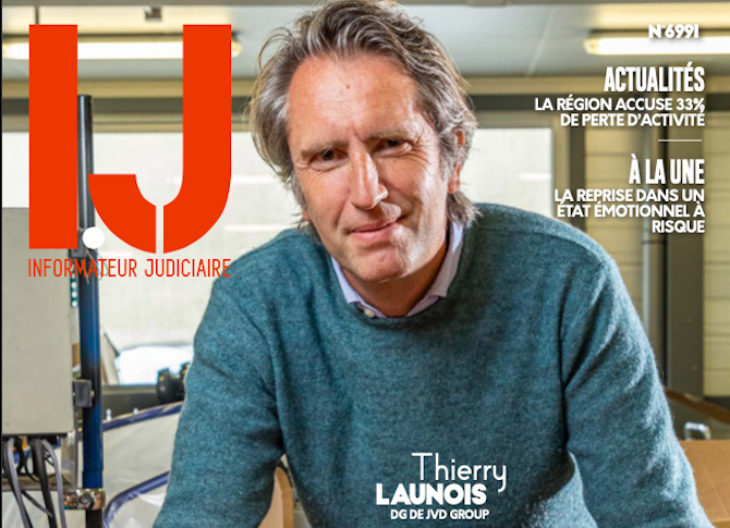 Dans l'<a href="/IJ/">Institute for Justice</a> cette semaine, l'entretien de <a href="/lambert_nelly/">Nelly lambert</a> avec <a href="/ThierryLaunois/">thierry launois</a> DG de <a href="/JVDGROUP/">JVD</a> Group dernier fabricant français en équipement d'hygiène... La PME est installée à Rezé depuis 35 ans avec des filiales à Singapour, au Mexique et en Espagne. informateurjudiciaire.fr/journal-n6991/