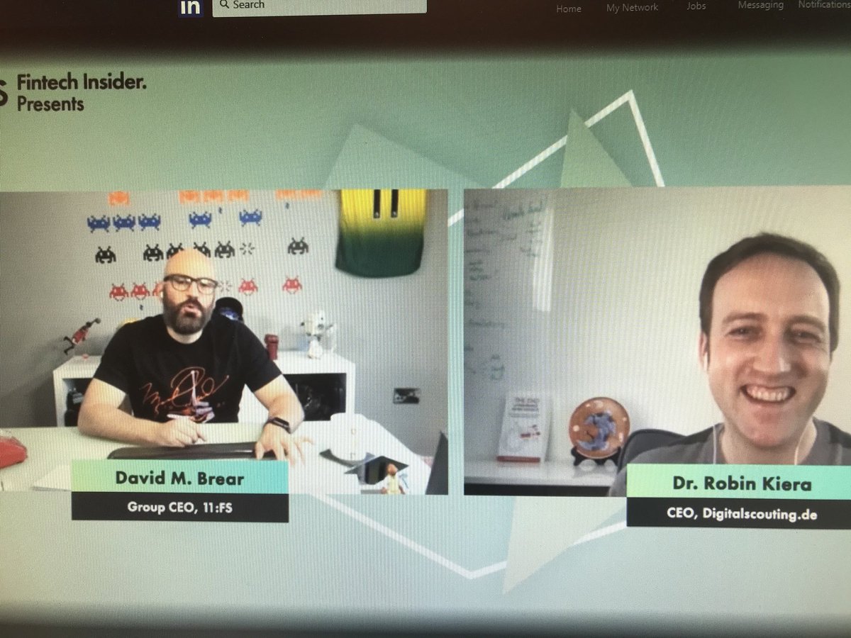 janjaapomvlee's tweet photo. Good morning! Enjoying ⁦@stratorob⁩ being interviewed by ⁦@davidbrear⁩ ⁦@FinTechInsiders⁩ #11FS #cool #experts #fun #fintech #podcast @11FS #FinOnAir #thanks https://t.co/s5BYBTwhDN