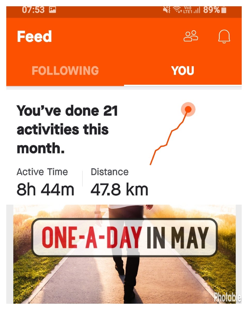 weave4270's tweet photo. So officially done more miles on foot than in the car this month 🚶‍♂️🚶‍♂️🚶‍♂️ @HSBC_UK 
#OneAdayinMay
#StaySafe 
#StayAlert https://t.co/WOUrrrbfGP