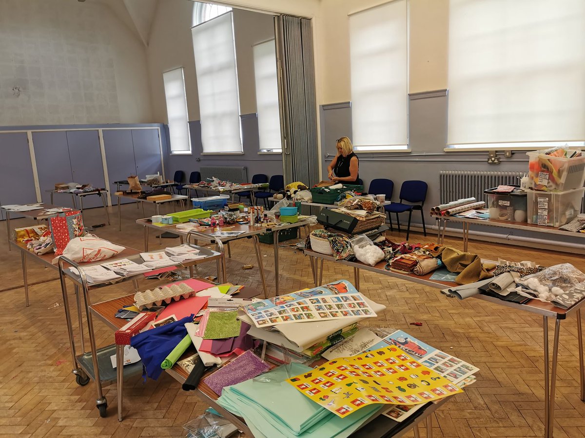 CambsSkills's tweet photo. Our team made over 170 craft packs on Wednesday for the community! These packs are full of materials that will soon be ready for distribution to those that could use the support most. A job well done! Thank you to all who have donated so far. #craftpacks #getcraft #cambsskills https://t.co/2e4RazIlAq