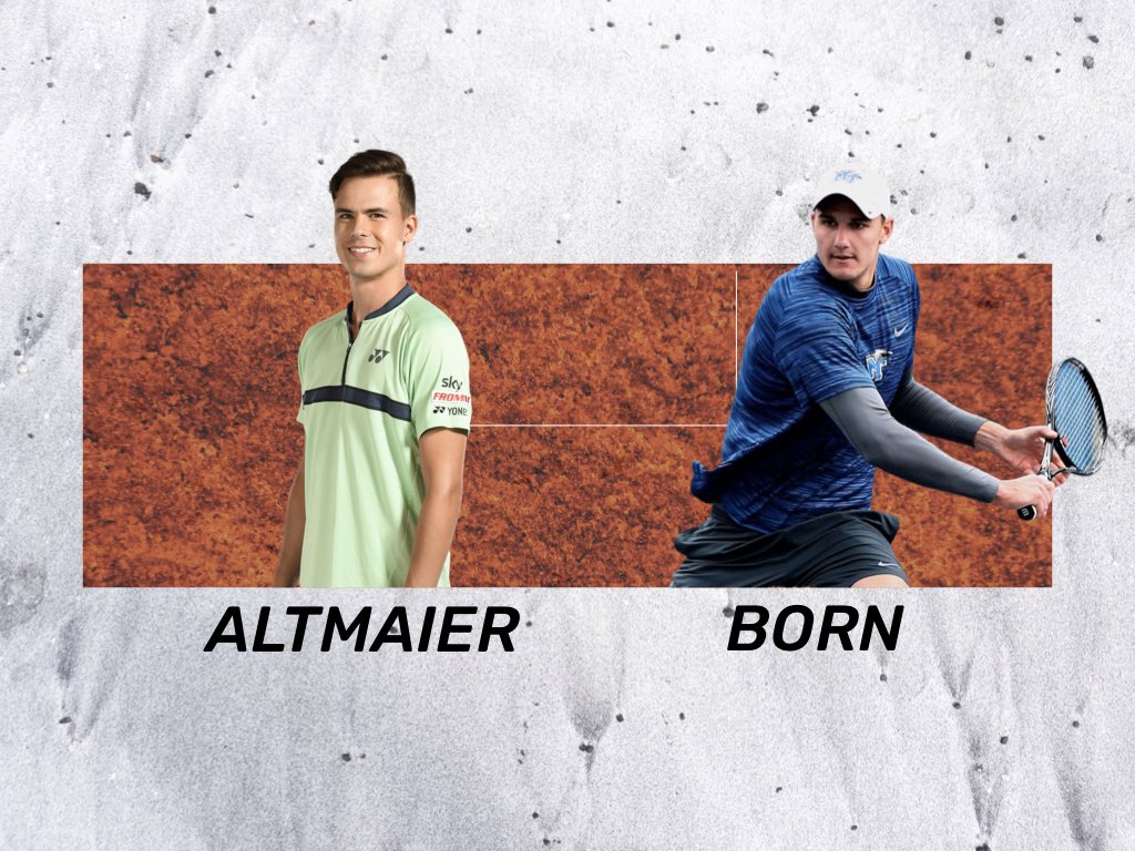 exosports_'s tweet photo. Match 2 is now on court #BringingTennisBack #Germany @daniel_altmaier https://t.co/4bVfMtkJuN