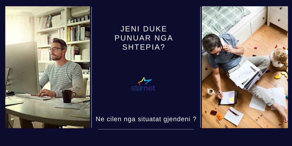A jeni duke punuar nga shtëpia?

Në cilën nga situatat e gjeni veten gjatë orarit të punës në kushte karantine?