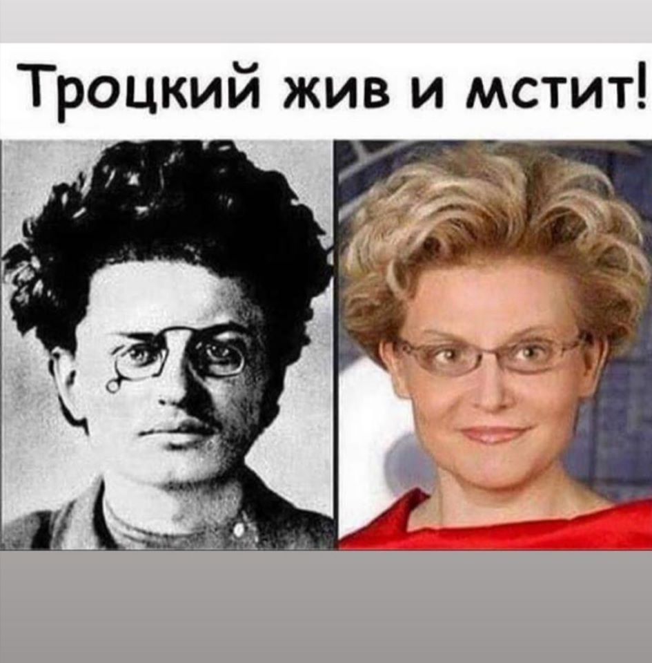 Малышева Троцкий сходство