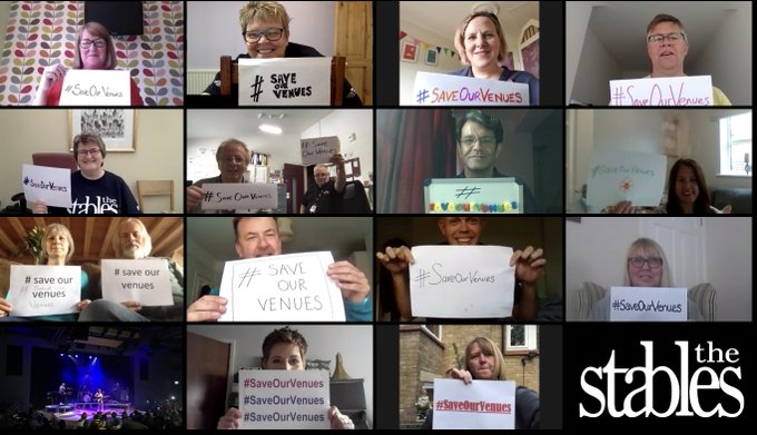 Join us @StablesMK and the @musicvenuetrust
national campaign to #SaveOurVenues - Read more about it here https://t.co/eaOhEjxCMd. Please help if you can! #KeepMusicLive #TheStables50 https://t.co/5l0GiOtq4F