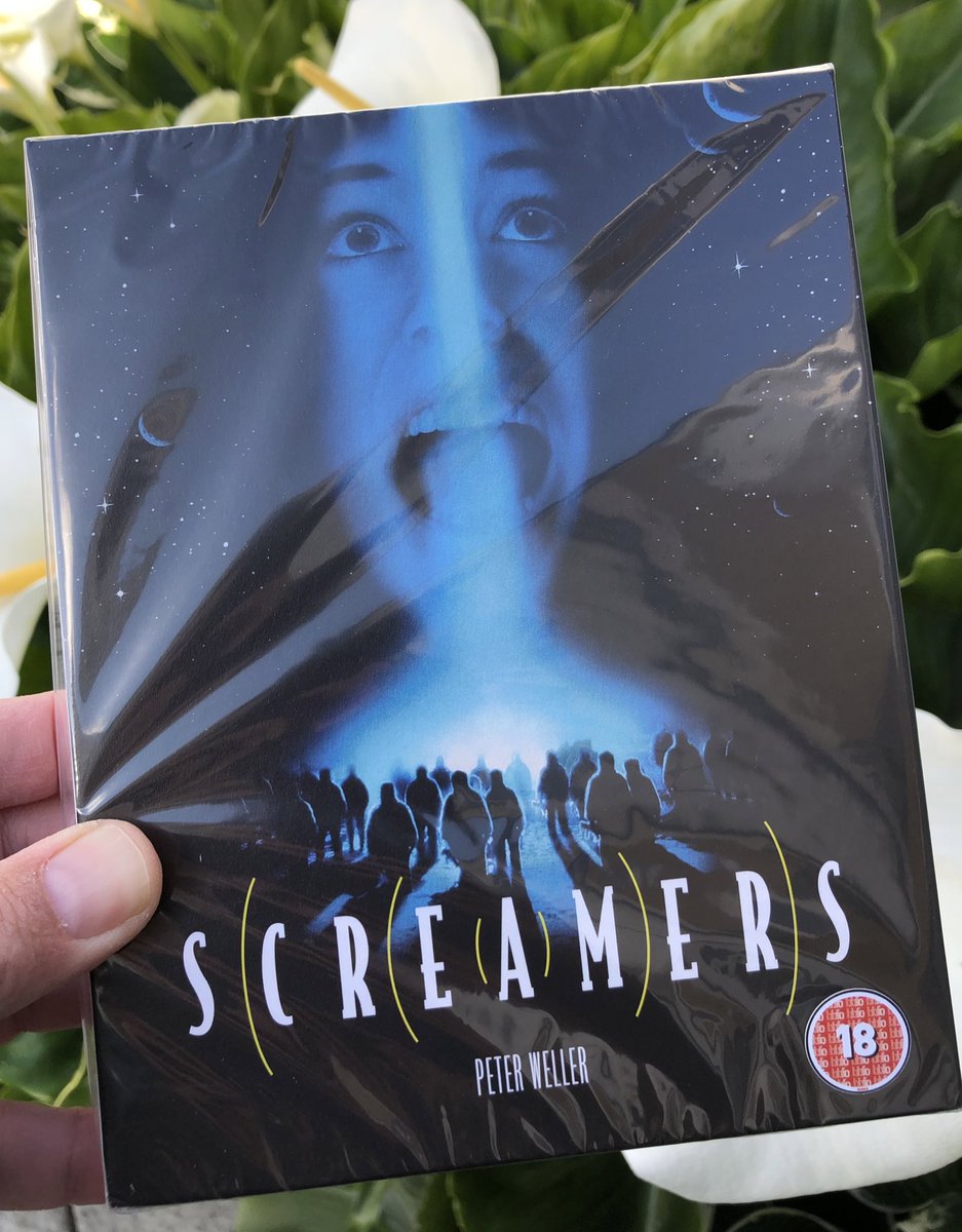 amesmonde's tweet photo. Hot off the press #Screamers from @101_Films!
#Scifi #RoyDupuis #JenniferRubin #PeterWeller #andylauer #PhilipKDick #DanOBannon #christianduguay https://t.co/2Ez1if7dbU