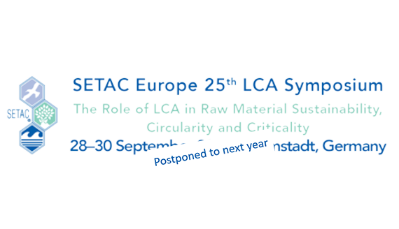 Event Update: SETAC Europe LCA Symposium
Due to the current situation #LCA Symposium of the "Society of Environmental Toxicology and Chemistry Europe" (SETAC Europe) was postponed. More information about the new date can be found here: buff.ly/3by3BOs
#eventupdate
