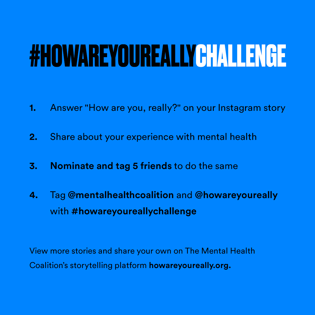 The Mental Health Coalition 2 3 How Are You Really Share Your Mental Health Story Now To Inspire Engage And Support Countless Others Howareyoureally Mhc T Co Zcm7cc7ezs
