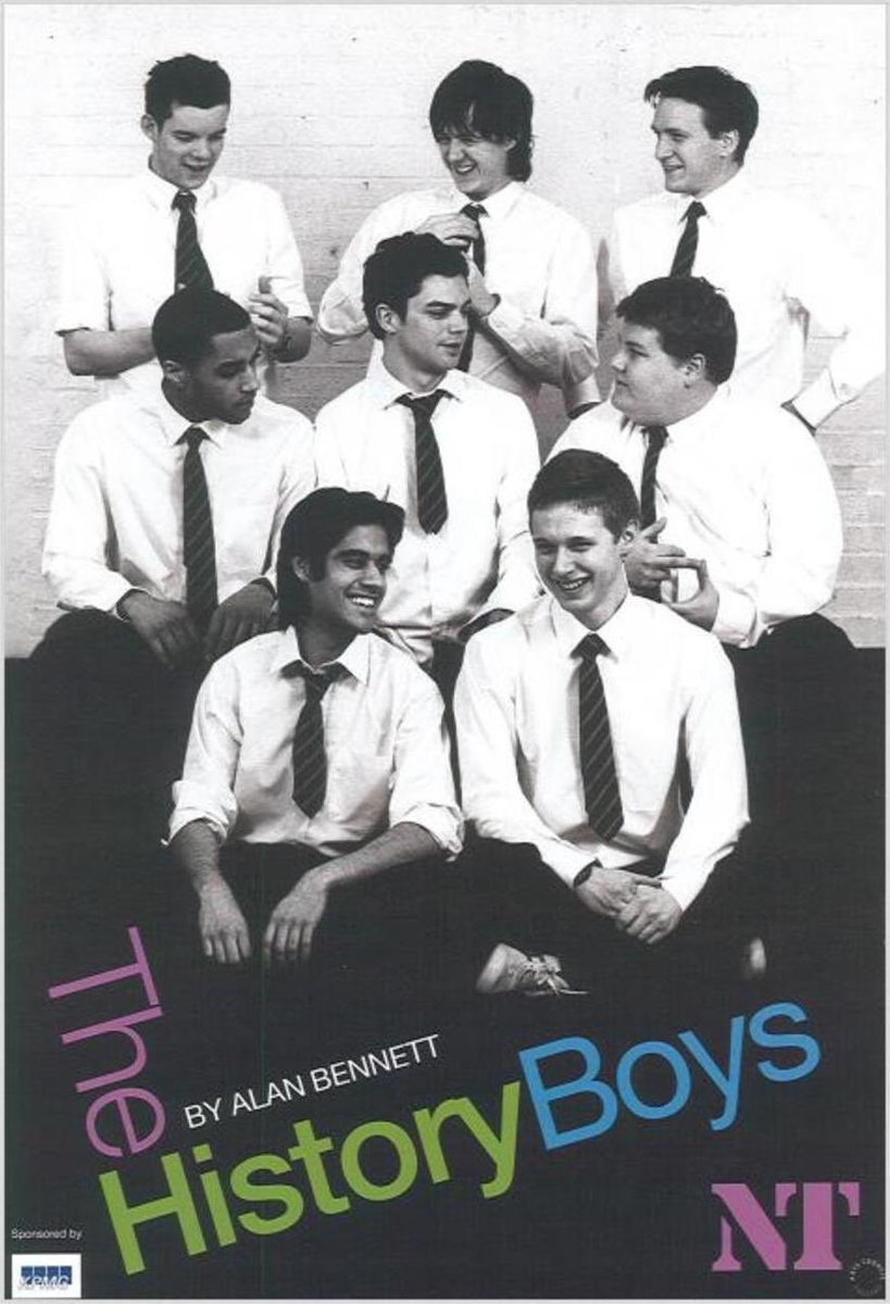 eugeneslayburn's tweet photo. The History Boys (Girls??) #NTPosterChallenge @NationalTheatre https://t.co/vfHFqUfbjQ