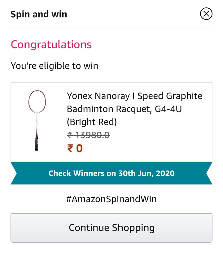 SJD72489404's tweet photo. S J.D. @SJD72489404
#AmazonSpinandWin
#PickAHobby
#pickahobbywithamazon https://t.co/rAaisR6Ibt