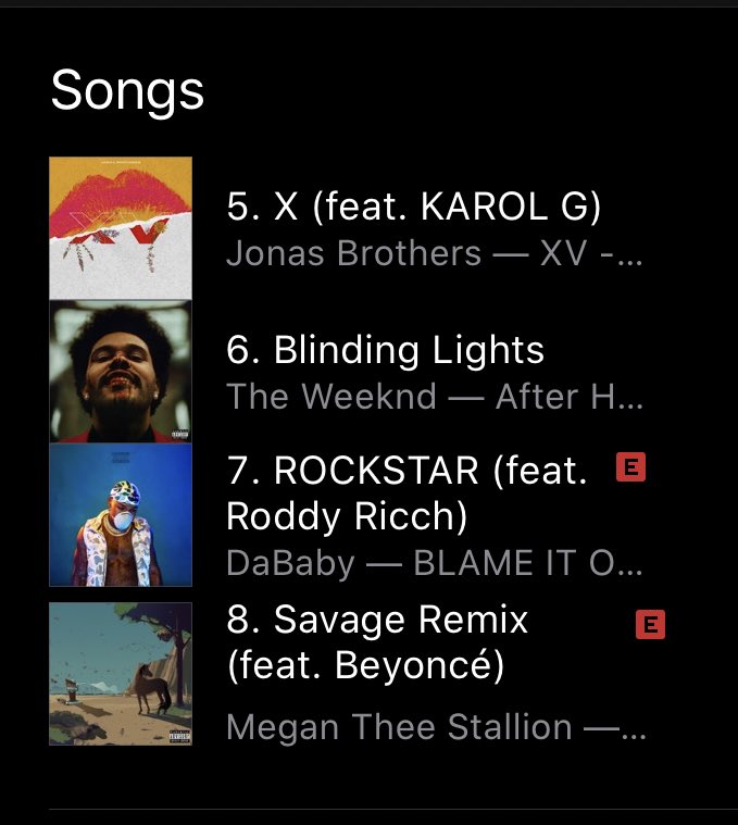 mkaelala's tweet photo. X is #5 on iTunes! Five More Minutes is #17!
#FiveMoreMinutes #X #JONASBROTHERSXV https://t.co/4pjrP0SkeZ
