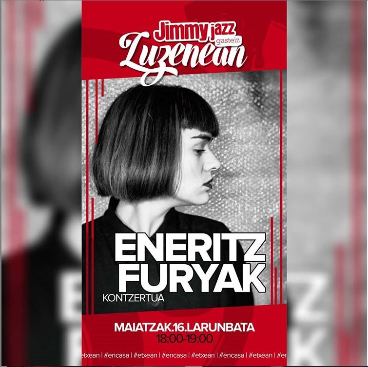 omijmendi's tweet photo. Os traemos un concierto para poder disfrutar de el en directo y en vuestras casas desde Instagram, se trata de @eneritzfuryak y será a las 18:00 de este sábado 16 de mayo, os apuntáis? 🎵🎶 https://t.co/fgcpxeVpHu