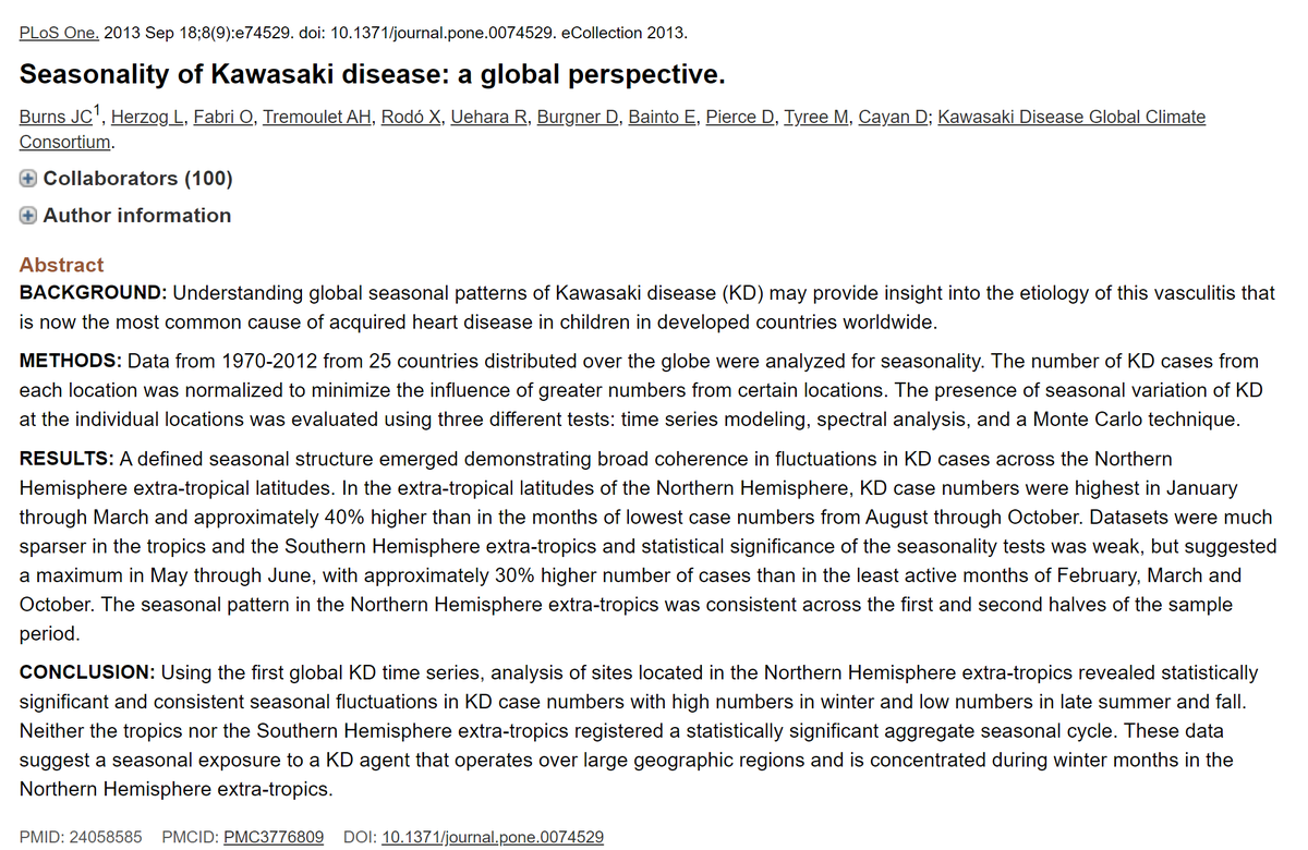 now consider seasonality. that could drop it from 1.4% to ~ 1%(KW has 40% higher prevalence in jan-mar in the NH)now add in clustering, something the paper never even tried to account forit leaves this analysis in tatters and we STILL have not addressed the core fallacy