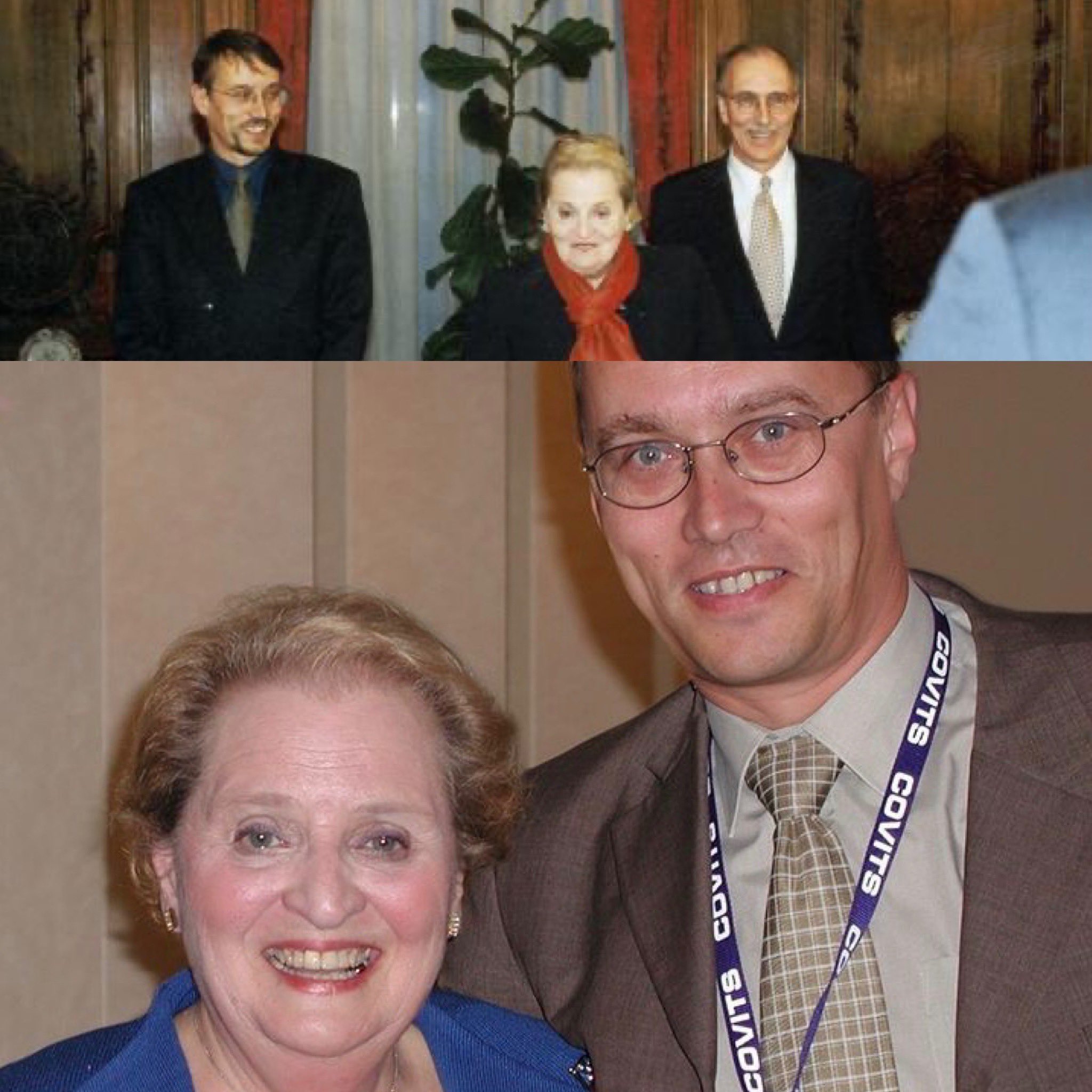 Happy Birthday, Madam Secretary Albright! Ka dé setkání s Vámi bylo pro m svátkem! 