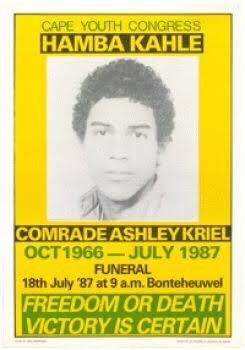 YoungstaCpt's tweet photo. HERITAGE SITE 1: Bonteheuwel, Freedom Square - During the youth struggle Freedom Square was a place for congregation &amp; polictal meetings. Ashley Kriel was a activist from Bonteheuwel who mobilized the youth in the 1980s. He was killed by police @ 20yrs old https://t.co/IrTNynnNHK https://t.co/Rage4hogeB
