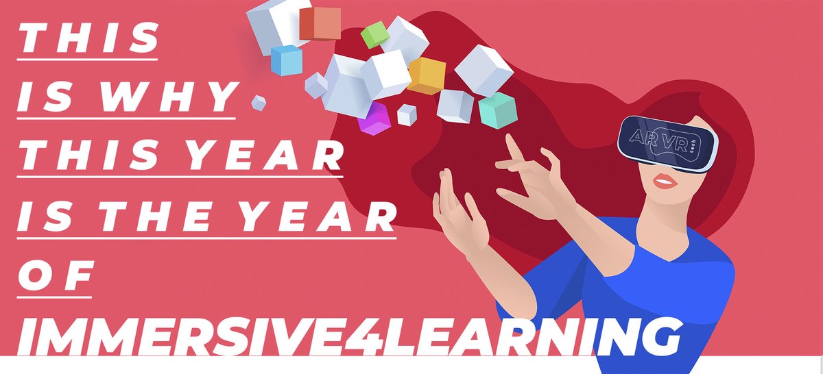 ARVRtech's tweet photo. #Immersive4Learning: This is why THIS will be THE Year of Immersive4Learning!
https://t.co/X3SyPWnyYK
#VirtualReality #VR #ARVRtech @fed4sae #innovation #technology #TechNews #eductech #elearning #edtech #edutwitter https://t.co/zbOqDWXzLG