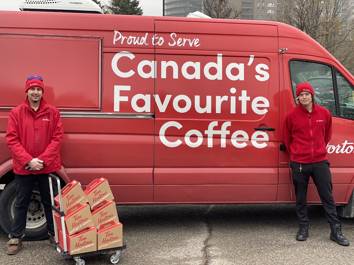 BramptonTransit's tweet photo. Thank you @TimHortons for the wonderful coffee donation to all of our staff! Just the boost we needed today. Appreciate all of your support ☕️ #strongertogether https://t.co/Xfa0ga7hsc