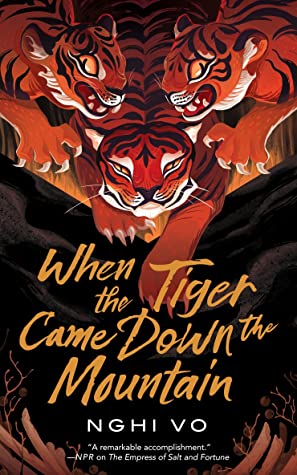  Day 15 The moment I saw the glorious cover of When the Tiger Came Down the Mountain I knew I had to do a makeup look inspired by it  #AsianHeritageMonth  