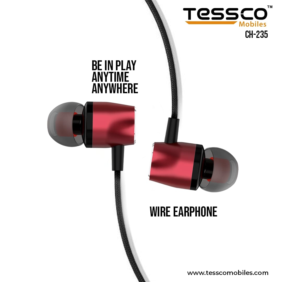 TesscoMobiles's tweet photo. Relieve the music experience with #Tessco extra bass Wired Earphone !
.
.
#tesscomobiles #mobileaccessories #tesscoaccessories #tesscoproducts #fridaymood #tesscoproducts #technologytrends #music https://t.co/MpjhnrrVjm