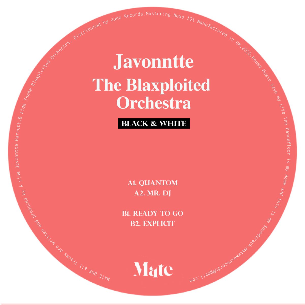 Mate, a vinyl exclusive label from Spain, returns in two weeks' time with their fifth overall release and second from Detroit deep house maestro Javonntte - bit.ly/2Zahv6X