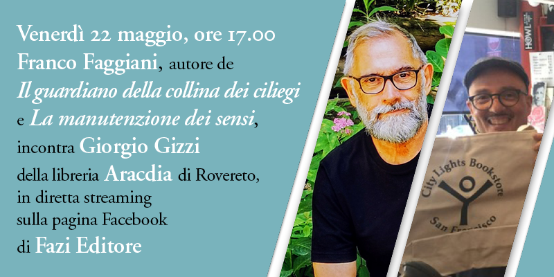 Cari amici, vi aspettiamo oggi alle 17 sulla nostra pagina Facebook per la diretta di <a href="/francofaggia/">Franco Faggiani</a>, autore di #IlGuardianoDellaCollinaDeiCiliegi, e #GiorgioGizzi della libreria #Arcadia di Rovereto.
fazieditore.it/news/gli-event…
#ScrittoriELibrai