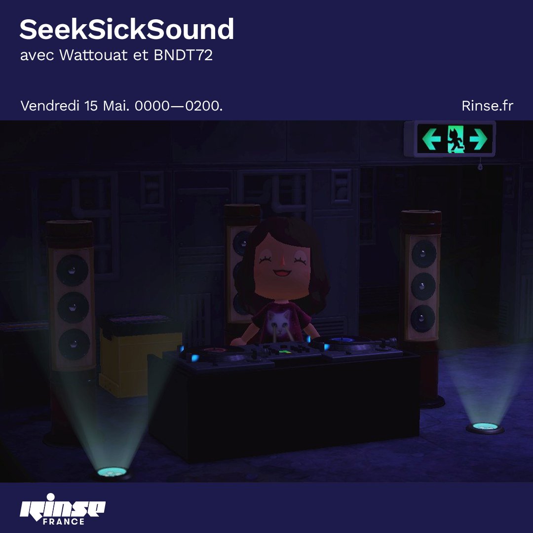 RinseFrance's tweet photo. Deuxième heure avec #CouvreXChefs invite #Tevea & #Rolv.k !
Ensuite ce sera #SeekSickSound avec #Wattouat et #BNDT72 !
#verrouillé 🔒https://t.co/GnEXqQnzYT https://t.co/POPAPHMWqM