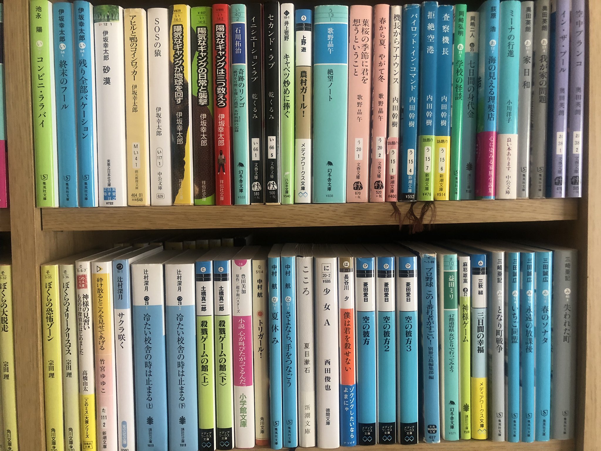 とし 読書 今日休みで久々に本棚整理してたけど Twitter始めた頃よりかなり本増えてた とはいっても 読むペース遅いので まだ本棚には余裕ありそう 読書 本棚 読書好きと繋がりたい おうち時間に読書 T Co Myqaklyvxv Twitter
