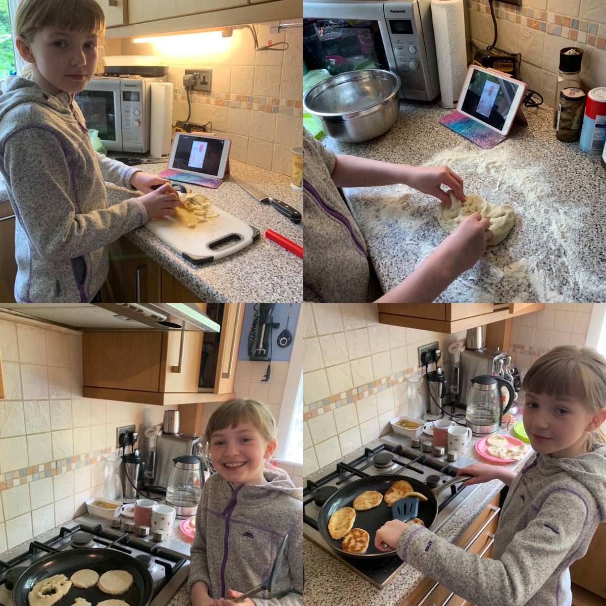 gillian_ralston's tweet photo. Great lunch made from scratch by Chloe! @muiredgeprimary #chefroberto #potatoscones #MasterChef #tastedgreat https://t.co/yG36x6Vc1A