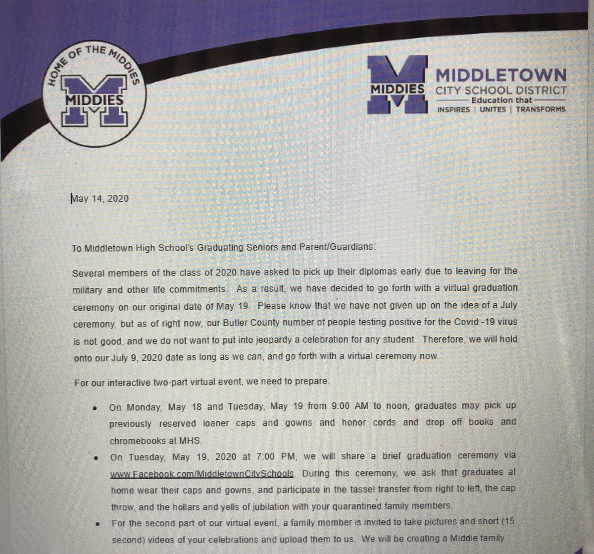 MHSMiddieTweets tweet picture