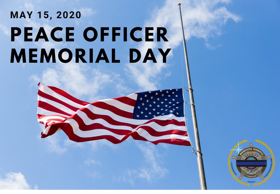 MNSheriffs's tweet image. "Today and every day, it is fitting to honor those Peace Officers who gave their lives to protect ours and to thank the over 11,000 Law Enforcement Officers in Minnesota who serve in the 422 law enforcement agencies for their dedication and services..." - @GovTimWalz