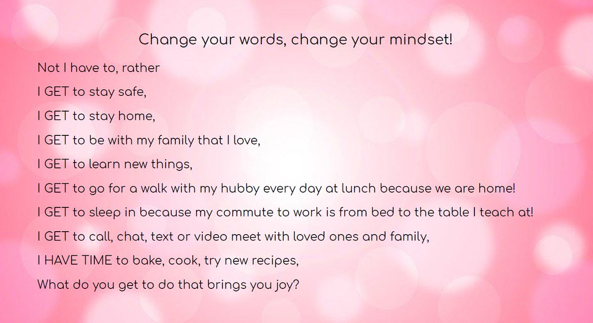 HHSrocks1200's tweet photo. @somegoodnews Thank you for reminding us to look for joy!  Change your words, change your mindset! #OneHowell @HowellMISchools @EMacG14 @TracyFlak #AlwaysLookForJoy! https://t.co/drSF62iaF2