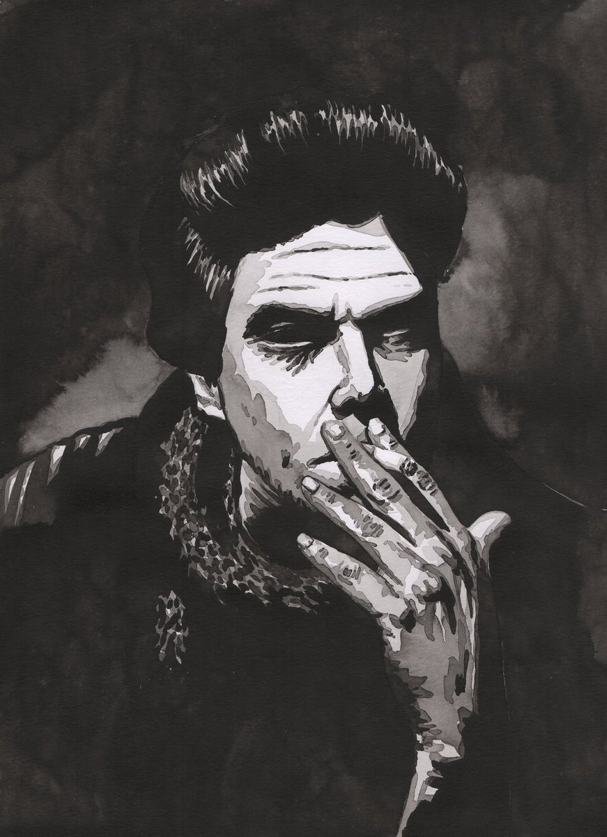 EgregiousArt's tweet photo. @Retrogirl1987 Hi there! I'm an artist from the UK who often works with ink, creating portraits. https://t.co/9jUDIzKM5E