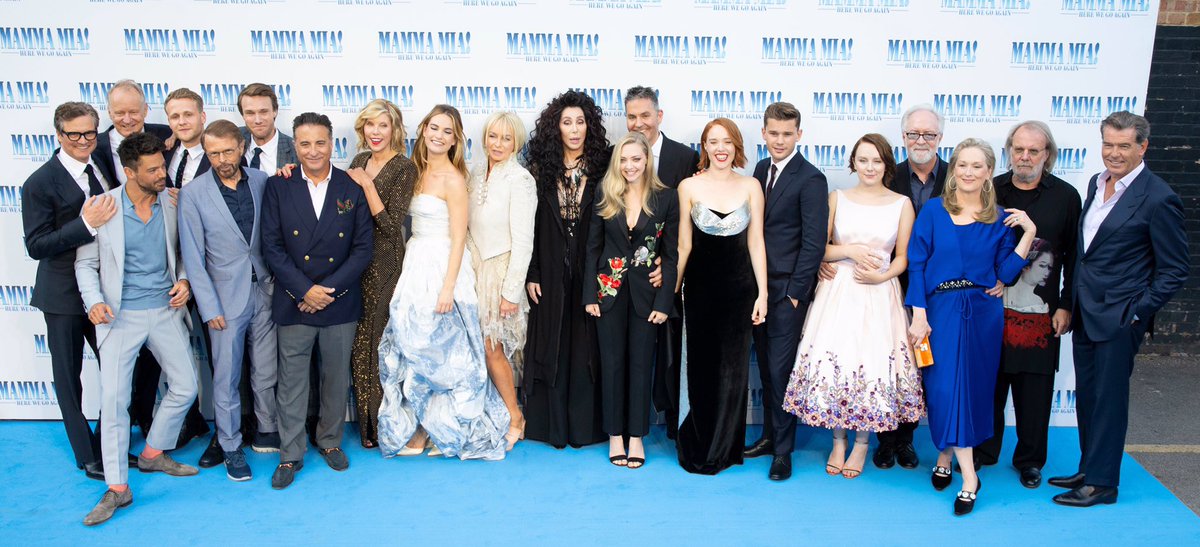 Judy_Craymer's tweet photo. Let's get the party started! 🥳🎉Mamma Mia! Here We Go Again comes to @NetflixUK on 26 June! 💋💃🏼🎬 #MammaMiaMovie #FlashbackFriday https://t.co/cmfgd9ACiL
